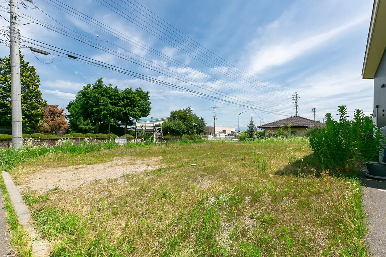松川村で新築住宅をご検討の方におすすめの土地